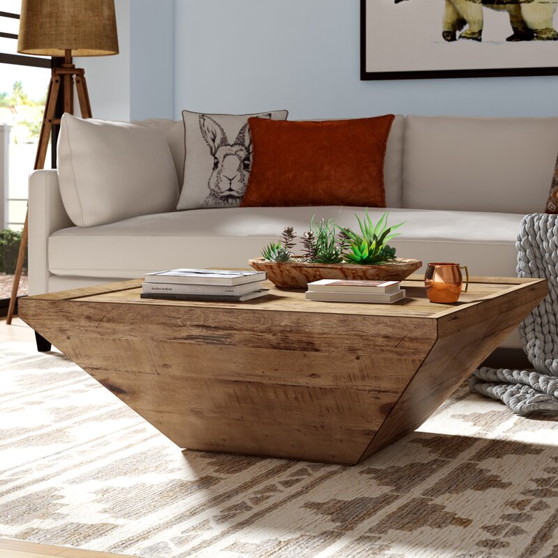 Foundry Select Atlanta Solid Wood Solid Coffee Table & Reviews | Wayfair